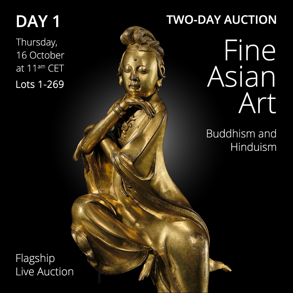 TWO-DAY AUCTION: Fine Asian Art, Buddhism and Hinduism